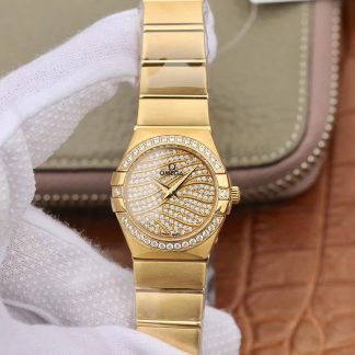 Omega Constellation Quartz Ladies TW Factory | UK Replica - 1:1 best edition replica watches store,high quality fake watches