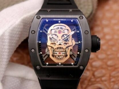 Richard Mille RM052-01 Rose Gold Skull Dial | UK Replica - 1:1 best edition replica watches store, high quality fake watches