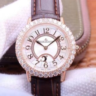 Replica Jaeger LeCoultre Rendez Vous Q3523570 1:1 Best Edition ZF Factory Rose Gold Diamond Swiss ETA925B/1