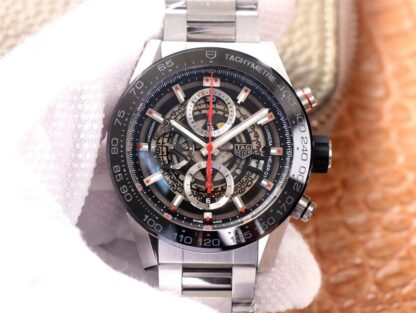 TAG Heuer CAR2A1W.BA0703 Black Dial | UK Replica - 1:1 best edition replica watches store, high quality fake watches