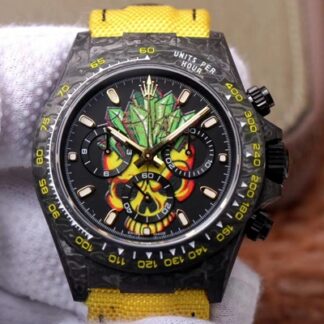 Replica Rolex Daytona Cosmos Color Skull 1:1 Best Edition WWF Factory Swiss ETA7750