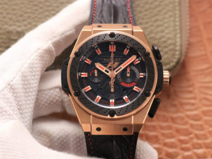 Hublot Ferrari F1 Black Dial Rose Gold | UK Replica - 1:1 best edition replica watches store, high quality fake watches