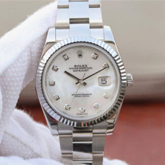 Rolex M126334-0019 White Mother-Of-Pearl Dial | UK Replica - 1:1 best edition replica watches store, high quality fake watches