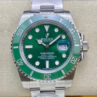 Rolex 116610LV-97200 Green Dial | UK Replica - 1:1 best edition replica watches store, high quality fake watches