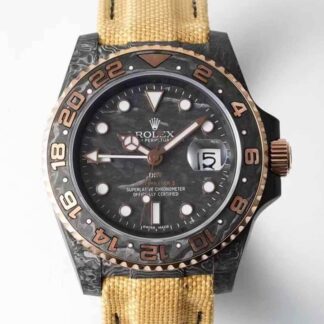 Rolex GMT-MASTER II Yellow Fabric Strap | UK Replica - 1:1 best edition replica watches store, high quality fake watches