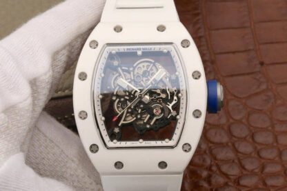 Richard Mille RM055 White Strap | UK Replica - 1:1 best edition replica watches store, high quality fake watches