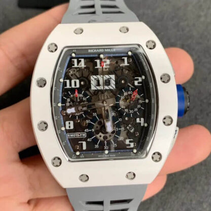 Richard Mille RM-011 White Ceramic Case | UK Replica - 1:1 best edition replica watches store, high quality fake watches