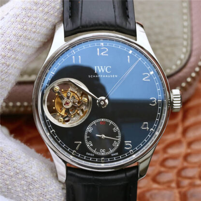 IWC Portuguese Black Dial | UK Replica - 1:1 best edition replica watches store, high quality fake watches