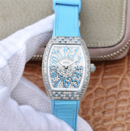 Franck Muller V 32 SC AT FO D CD (BL) | UK Replica - 1:1 best edition replica watches store, high quality fake watches