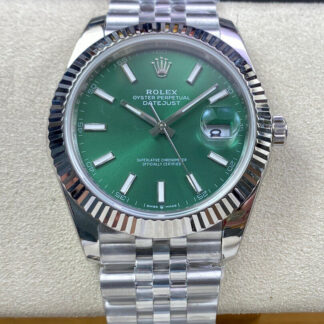 Rolex M126334-0028 Green Dial | UK Replica - 1:1 best edition replica watches store, high quality fake watches