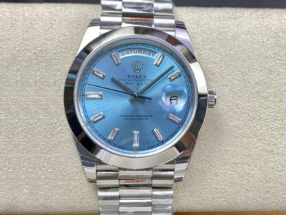 Rolex 228206 Ice Blue Dial | UK Replica - 1:1 best edition replica watches store, high quality fake watches