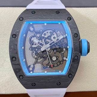 Richard Mille RM-055 White Strap BBR Factory | UK Replica - 1:1 best edition replica watches store, high quality fake watches