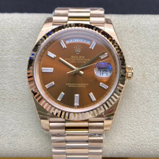 Rolex 228235 Brown Dial | UK Replica - 1:1 best edition replica watches store, high quality fake watches