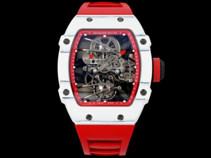 Richard Mille RM27-02 Red Rubber Strap RM Factory | UK Replica - 1:1 best edition replica watches store, high quality fake watches