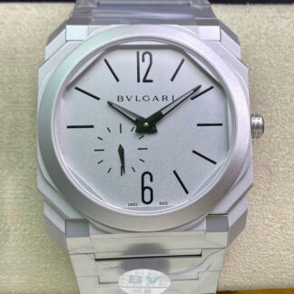 Bvlgari 103011 Silver Dial | UK Replica - 1:1 best edition replica watches store, high quality fake watches