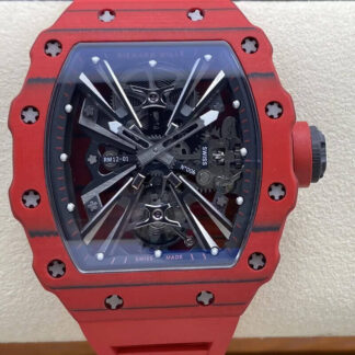 Richard Mille RM12-01 Red Rubber Strap | UK Replica - 1:1 best edition replica watches store, high quality fake watches