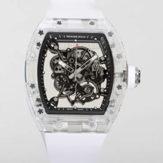 Richard Mille RM055 White Strap | UK Replica - 1:1 best edition replica watches store, high quality fake watches