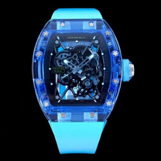 Richard Mille RM35-01 Blue Rubber Strap RM Factory | UK Replica - 1:1 best edition replica watches store, high quality fake watches