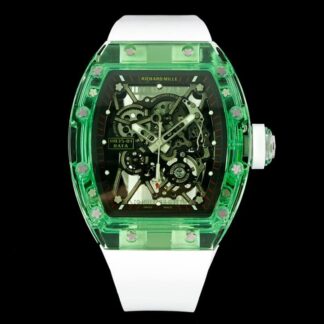 Richard Mille RM35-01 Green Transparent Case RM Factory | UK Replica - 1:1 best edition replica watches store, high quality fake watches