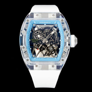 Richard Mille RM35-01 White Rubber Strap RM Factory | UK Replica - 1:1 best edition replica watches store, high quality fake watches