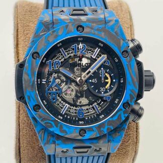 Hublot BIG BANG Carbon Fiber Blue Case | UK Replica - 1:1 best edition replica watches store, high quality fake watches