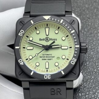 Bell & Ross BR0392-BL-D-KA-CE-SRB Rotating Bezel | UK Replica - 1:1 best edition replica watches store, high quality fake watches